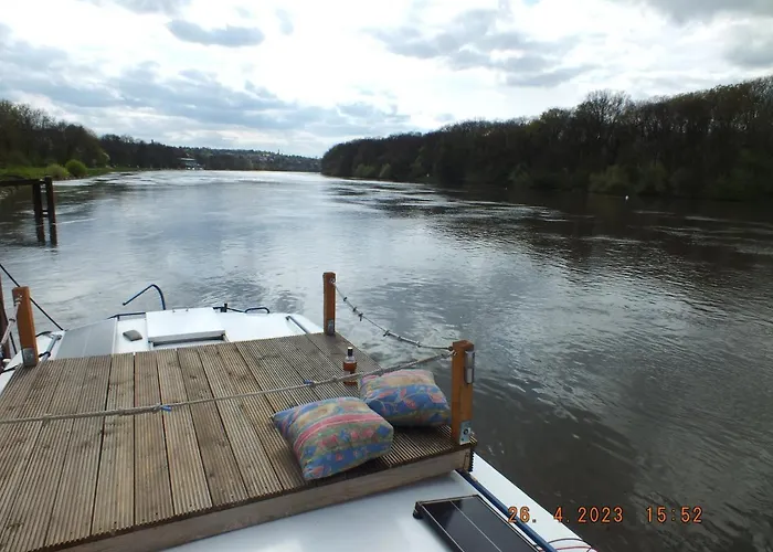 Zouw Hausboat Zakotven -pouze Ubytovaní Botel Roudnice nad Labem